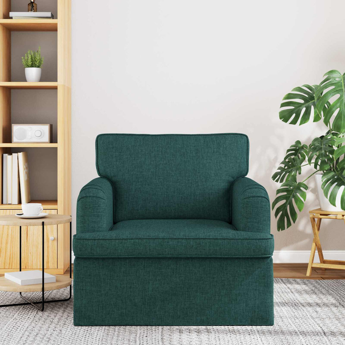 Vidaxl bank donkergroen 84 x 80 x 85 cm stof
