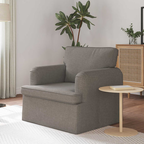 Vidaxl bank taupe 84 x 80 x 85 cm stof