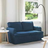 Vidaxl bank blauw 144 x 80 x 85 cm stof