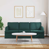 Vidaxl bank donkergroen 201 x 80 x 85 cm stof