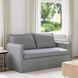 Vidaxl bank lichtgrijs 156 x 82 x 85 cm stof