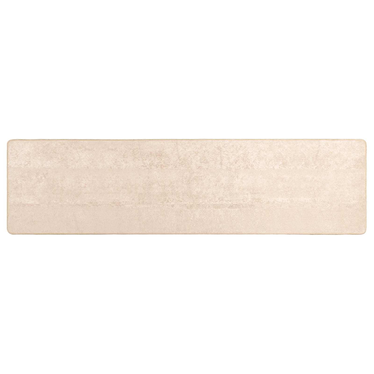 Vidaxl vloerkleedloper marsa crèmekleurig 250 x 100 cm