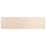 Vidaxl vloerkleedloper marsa crèmekleurig 250 x 100 cm