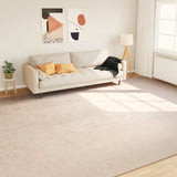 Vidaxl vloerkleedloper marsa crèmekleurig 300 x 400 cm