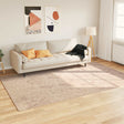 Vidaxl vloerkleedloper marsa beige 150 x 230 cm polyester en pvc