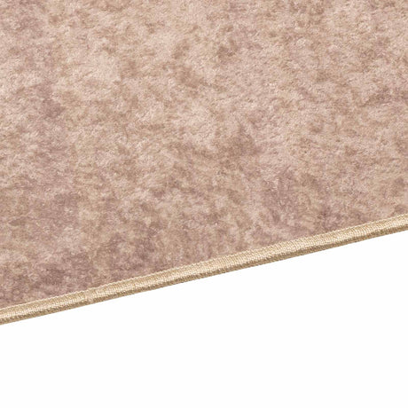 Vidaxl vloerkleedloper marsa zand 80 x 300 cm polyester en pvc