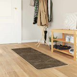Vidaxl vloerkleedloper marsa bosgroen 50 x 200 cm polyester en pvc