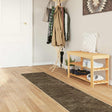 Vidaxl vloerkleedloper marsa bosgroen 50 x 300 cm polyester en pvc