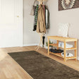 Vidaxl vloerkleedloper marsa bosgroen 80 x 250 cm polyester en pvc