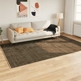 Vidaxl vloerkleedloper marsa bosgroen 190 x 300 cm polyester en pvc