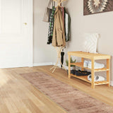 Vidaxl vloerkleedloper marsa wit 50 x 250 cm polyester en pvc