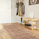 Vidaxl vloerkleedloper marsa wit 80 x 450 cm polyester en pvc