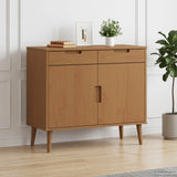 Vidaxl dressoir molde caramel 90 x 40 x 80 cm