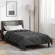 Vidaxl zomerdekbed 200 x 135 cm zomer 200 gsm antraciet