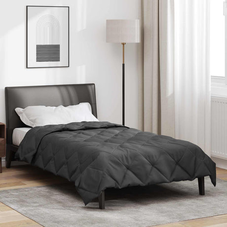 Vidaxl zomerdekbed 200 x 155 cm zomer 200 gsm antraciet