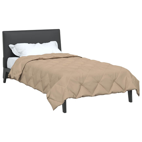 Vidaxl zomerdekbed 200 x 140 cm zomer 200 gsm taupe