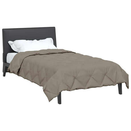 Vidaxl zomerdekbed 220 x 140 cm zomer 200 gsm lichtgrijs