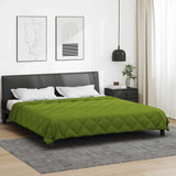 Vidaxl vol jaar dekbed groen 200 x 220 cm microfiber