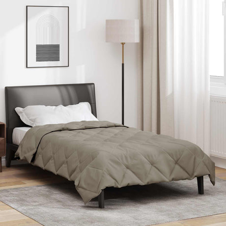 Vidaxl vol jaar dekbed 140 x 200 cm 300 gsm lichtgrijs