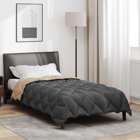 Vidaxl winter dekbed 140 x 220 cm 450 gsm microfiber (100% polyester)