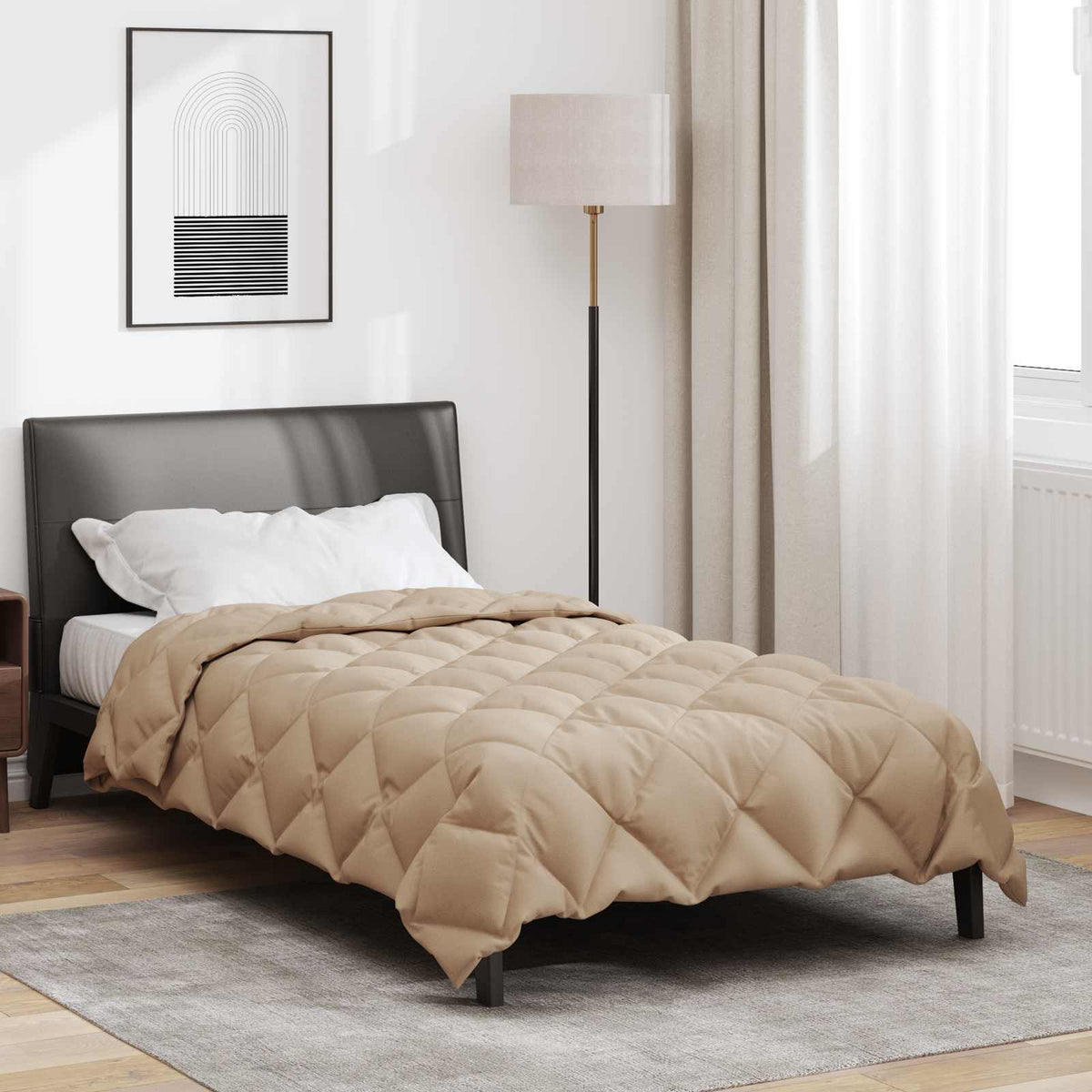 Vidaxl winter dekbed 155 x 220 cm 450 gsm microfiber (100% polyester)