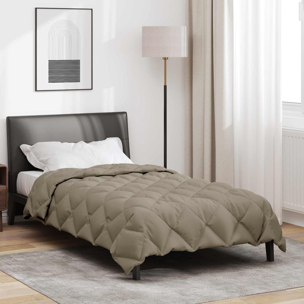 Vidaxl winter dekbed 140 x 200 cm 450 gsm microfiber (100% polyester)
