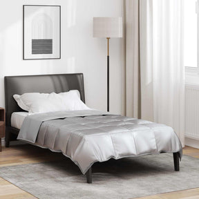Vidaxl zomer dekbed 155 x 200 cm 200 gsm zilver
