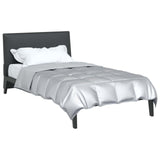 Vidaxl zomer dekbed 155 x 200 cm 200 gsm zilver