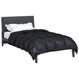 Vidaxl winter dekbed 140 x 200 cm 450 gsm zwart