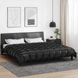 Vidaxl winter dekbed 220 x 260 cm 450 gsm zwart