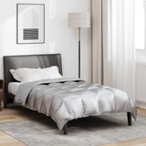 Vidaxl winter dekbed 155 x 220 cm 450 gsm zilver