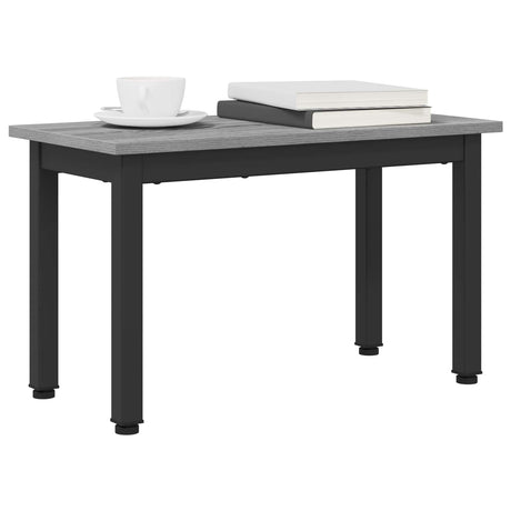 Vidaxl salontafel grijs sonoma 60 x 30 x 36 cm bewerkt hout