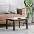 Vidaxl salontafel sonoma 60 x 50 x 36 cm bewerkt hout