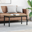 Vidaxl salontafel ambachtelijk eiken 100 x 50 x 45 cm bewerkt hout