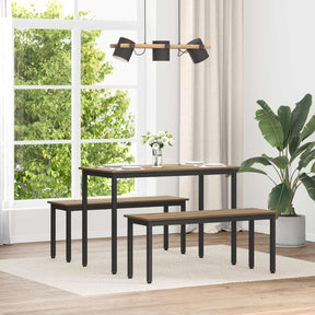 Vidaxl bank artisanaal eiken 110 x 35 x 45 cm bewerkt hout