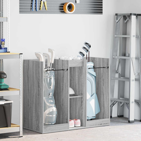 Vidaxl golfkast effen grijs sonoma 102 x 45 x 85,5 cm