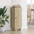 Vidaxl dressoir sonoma eiken 33 x 34,5 x 90 cm bewerkt hout