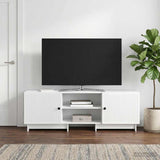 Vidaxl tv-kast wit 150 x 31 x 50 cm geconstrueerd hout