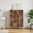 Vidaxl dressoir gerookt eiken 66 x 34,5 x 90 cm bewerkt hout