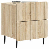 Vidaxl nachtkastje 2 st sonoma eiken 43 x 34,5 x 49,5 cm bewerkt hout