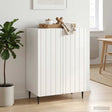 Vidaxl dressoir hoogglans wit 66 x 34,5 x 92 cm bewerkt hout