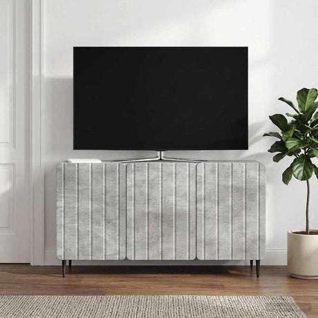 Vidaxl tv-kast 99 x 34,5 x 52 cm betongrijs bewerkt hout