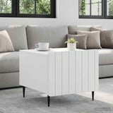 Vidaxl salontafel met lade wit 49 x 50 x 42 cm bewerkt hout