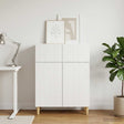 Vidaxl dressoir wit 66 x 34,5 x 90 cm bewerkt hout