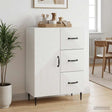 Vidaxl dressoir wit 66 x 34,5 x 89,5 cm bewerkt hout