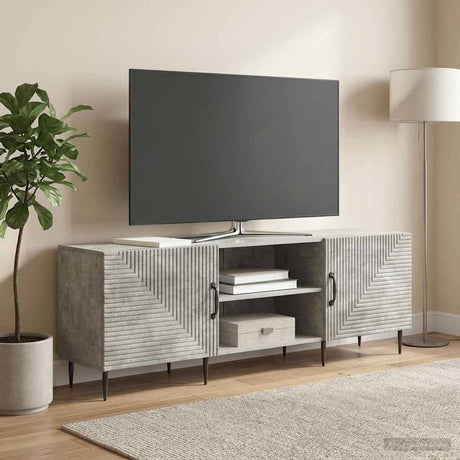 Vidaxl tv-kast 150 x 31 x 50 cm betongrijs bewerkt hout