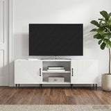 Vidaxl tv-kast 150 x 31 x 50 cm hoogglans wit bewerkt hout