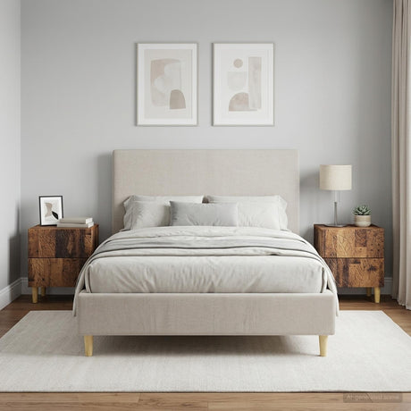 Vidaxl nachtkastje 2 st oud hout 43 x 34,5 x 48 cm bewerkt hout