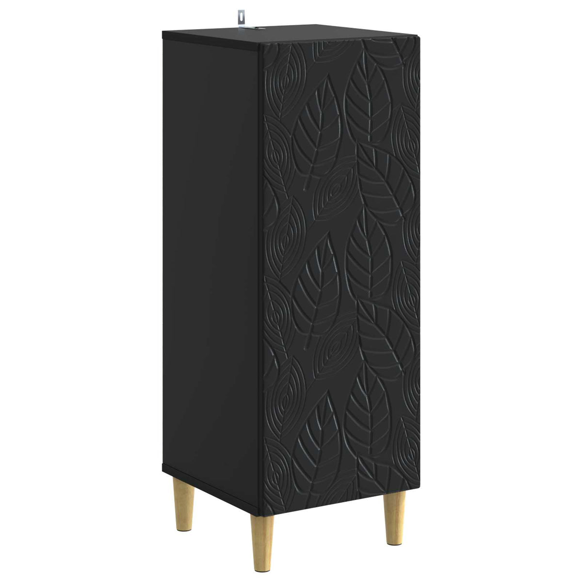 Vidaxl dressoir zwart 33 x 34,5 x 90 cm bewerkt hout