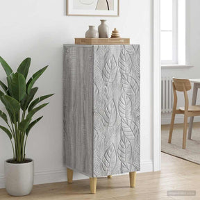 Vidaxl dressoir grijs sonoma 33 x 34,5 x 90 cm bewerkt hout